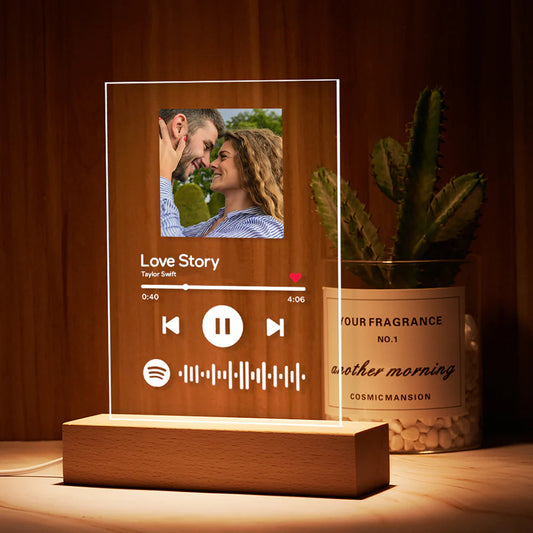 Personalized Spotify Photo Lamp