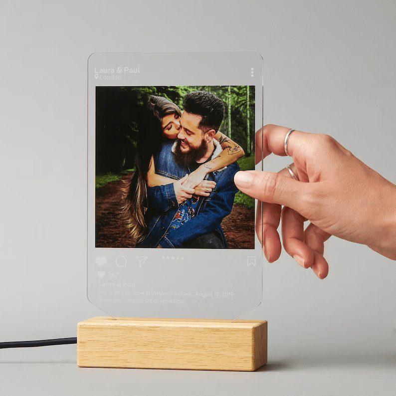 Personalized Instagram Post Acrylic Lamp