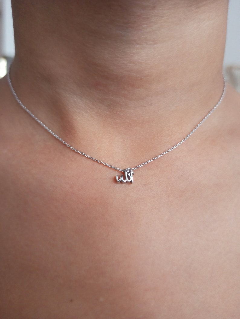 Tiny allah necklace