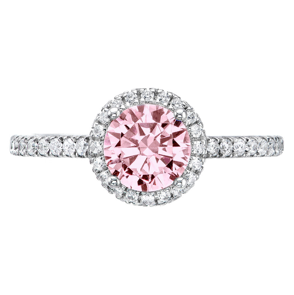 PINK GEORGETTE RING 925 Silver
