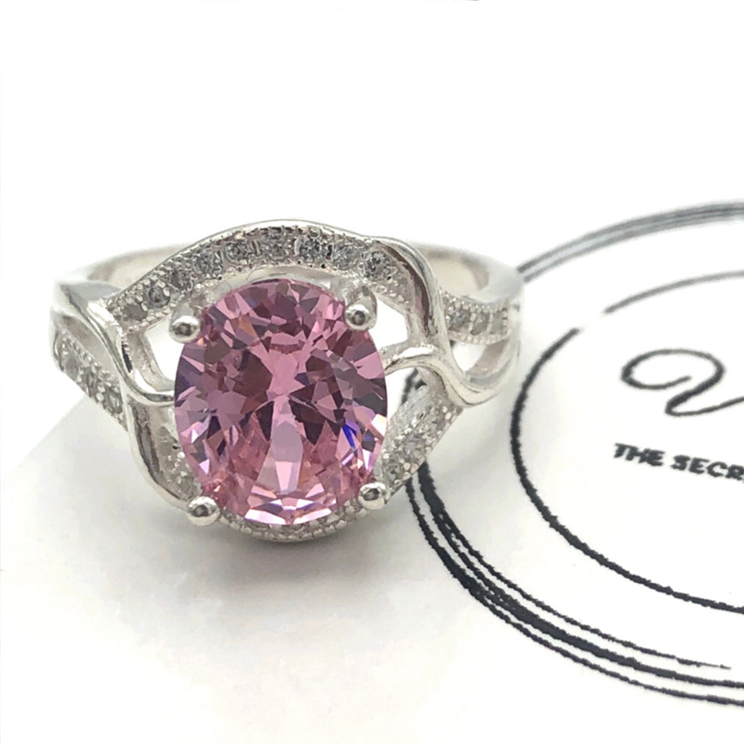 Pink Sapphire 925 Silver
